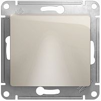 Вывод кабеля без рамки Systeme Electric Glossa молочный картинка